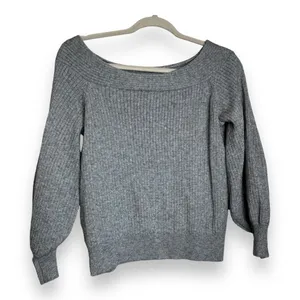 Anthropologie Moth Sweater‎ Women Small Ribbed Knit Off The Shoulder Dancer thumbnail 2