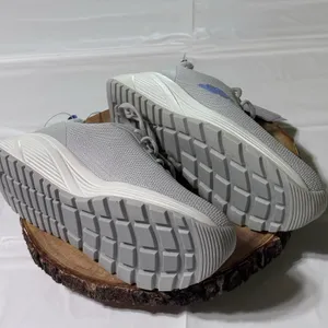 Skechers Women's Memory Foam Gray Athletic Walking Sneakers Shoes Size 7.5 NWT S thumbnail 9
