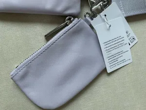Lululemon Dual Pouch Wristlet *Metallic Wordmark - Faint Lavender thumbnail 12