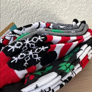 Disney Black, White, and Red No show Casual Socks 5 pairs thumbnail 4