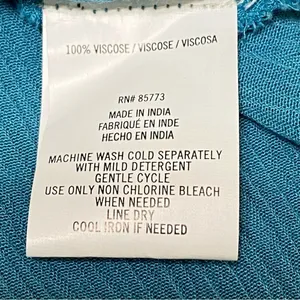 O’Neill Blue Moon Twist Front Boho Beachy Tank Top Large NWT thumbnail 10