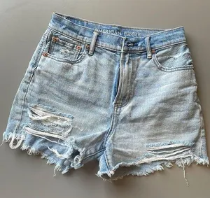 American Eagle Ripped Highest Rise 90s Boyfriend Short Next Level Stretch thumbnail 1