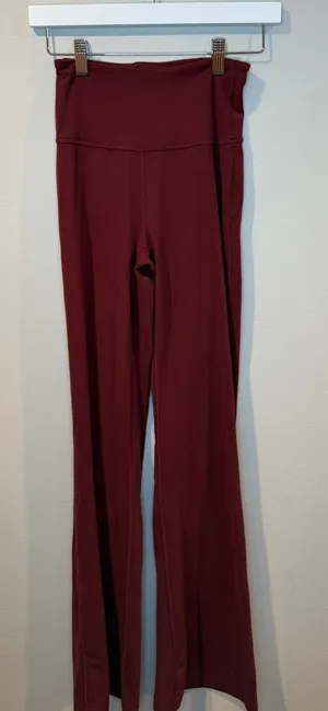 Lululemon Flare Pants Maroon thumbnail 1