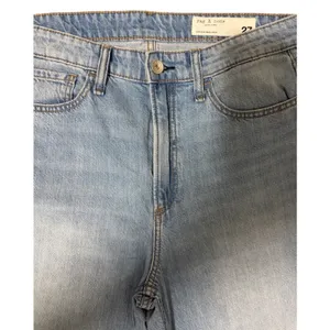 Rag & Bone Lori Mid-Rise‎ Crop Jeans Light Wash Women's Size 27 thumbnail 9