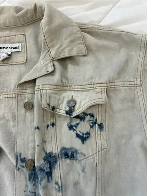 Cowboy Stars Denim Jean Jacket thumbnail 5