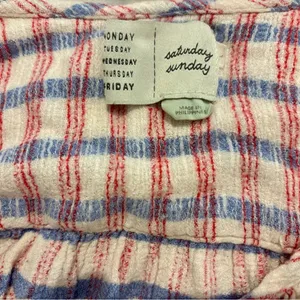 Anthropologie Saturday Sunday Plaid Tunic Size Large thumbnail 7