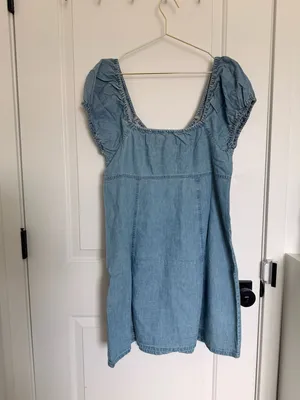 Madewell Cute Denim Dress for Women thumbnail 6