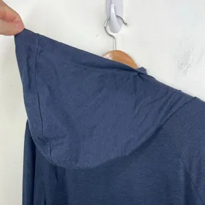 Athleta Dark Blue Hooded Long Sleeve Top women’s size Small thumbnail 5