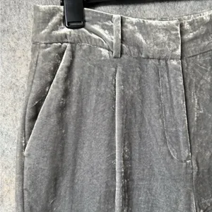 Loft Women Size 2 Valour Wide‎ Leg Business Casual Gray Trousers thumbnail 2