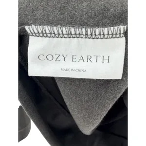 Cozy Earth Hoodie Small Gray Brushed Bamboo‎ Ultra Soft Breathable Pullover thumbnail 4