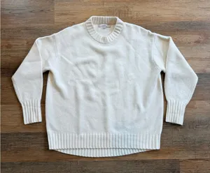 LOFT Women’s size xs Cream Crewneck Sweater soft and cozy thumbnail 1