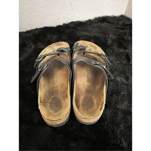 Birkenstock Mayari Birko-Flor Sandal Black Size 38 7.5 thumbnail 4