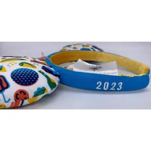 NWT Disney Parks Epcot Food Wine Festival 2023 Choose Your Course Ears Headband thumbnail 4
