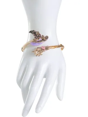 NWT Betsey Johnson Gold Witchy Bypass Bracelet thumbnail 2