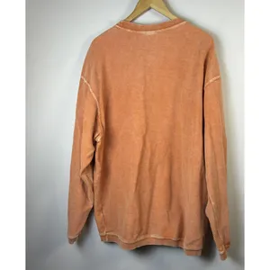 Chicka-D western orange Southern TEXAS Corded Sweatshirt Large rodeo UT farm thumbnail 8
