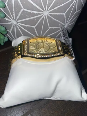 Invicta 69266 Wildflower Petal Gold-Tone Crystal Tonneau Bracelet Watch NIB thumbnail 7