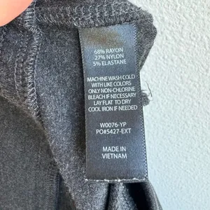 BETABRAND Straight Leg Charcoal Gray Classic Dress Pant Yoga Pants Size Medium thumbnail 8