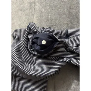 Lululemon Women's‎ Wunder Under Pant Super Stripe Cadet Blue White Size 6 thumbnail 5