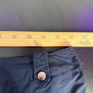 Gorpcore Tactical Cargo Pants Womens 6 Navy Blue Zipper Cuff Hiking Utility thumbnail 10