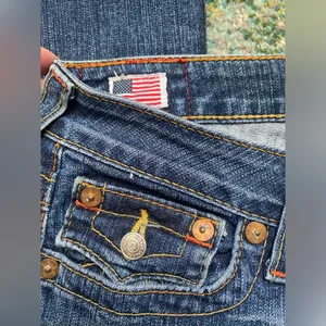 Vintage Y2K True Religion Becky boot cut jeans, size 29 thumbnail 5