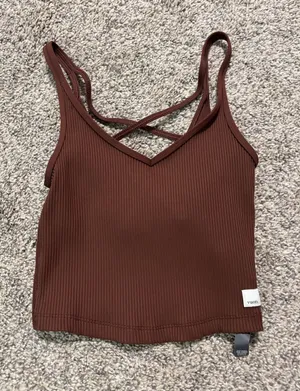 Vuori Rib Cropped Tank Top size XS thumbnail 1