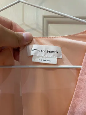 Lovers + Friends Poppy Mini Dress Blush XS thumbnail 4