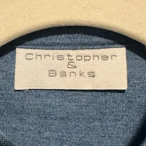 Vintage NWT “dead stock” Christopher &Banks Fall denim shirt women’s sz‎ s thumbnail 7