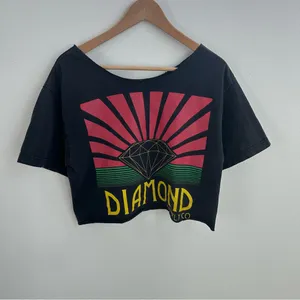 Diamond Supply Co. Off the Shoulder Crop Top thumbnail 2