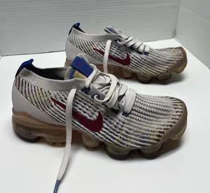 Nike Air VaporMax Flyknit 3 Light Violet‎ Noble Red Women's 7.5 | AJ6910-501 thumbnail 1