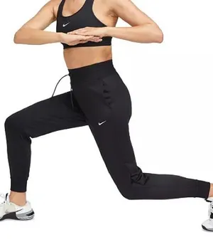 Nike NWT Black Standard‎ Fit High Rise Joggers thumbnail 1