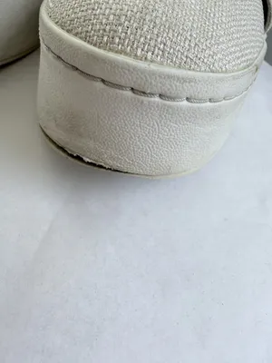 Vince Cream Knit Platform Slip On Sneakers Made in Italy US 8 EUR 38 thumbnail 6