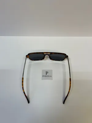 Leopard aviator sunglasses / metal aviator leopard brown sunglasses thumbnail 4