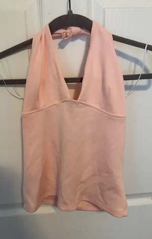 Medium Gaze Pink Halter Top thumbnail 1
