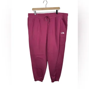 The North‎ Face Women’s Fleece Jogger Sweatpants Pink XXL Core Design thumbnail 3