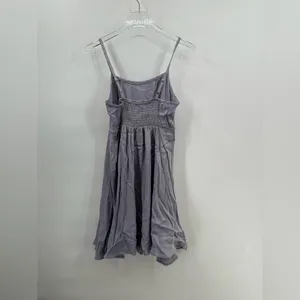 Anthropologie short gray‎ cami dress size small thumbnail 2