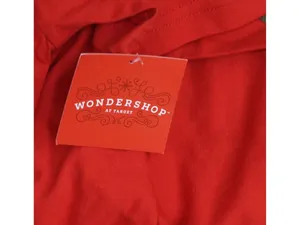 NWT Wondershop Cabin Crew Short Sleeve Holiday Pajama Shirt 94690402 Red 3X thumbnail 5
