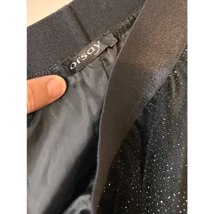 Orsay Sparkle Black Tulle A-Line Midi Skirt Size 40 (Large) thumbnail 4