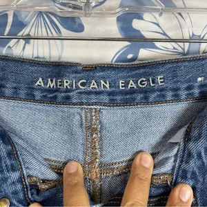 American Eagle outfitters Mom shorts SZ 14 thumbnail 8