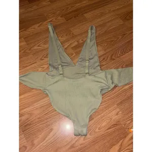 Salty Weekend Fiji Sage Green One Piece Swimsuit Size Large thumbnail 7