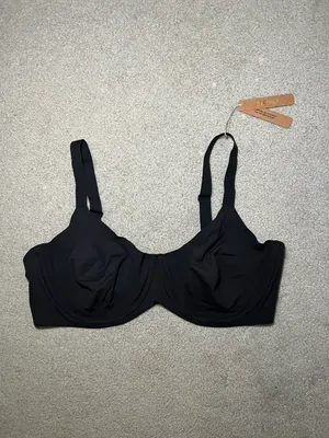 SKIMS NWT Fits Everybody Demi Bra 42D Onyx thumbnail 2