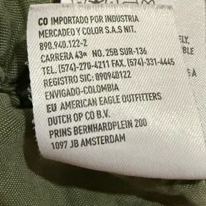 AMERICAN EAGLE OUTFITTERS Distressed Green Jogger Pants thumbnail 12