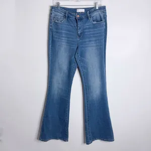 Vervet Blue Flare Jeans Size‎ 31 Minimalist 70s Retro Y2K Meet Boho Effortless thumbnail 2