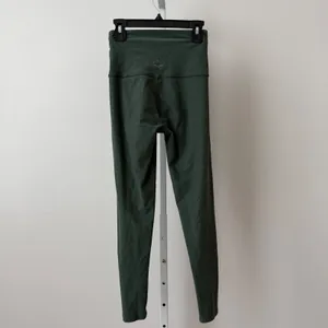 Beyond Yoga‎ sz XS Spacedye High Waisted Midi Leggings Dark Green Heathered thumbnail 5