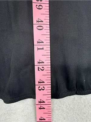 LOFT Black Sleeveless Drop Waist Midi Dress NWT 8 thumbnail 10