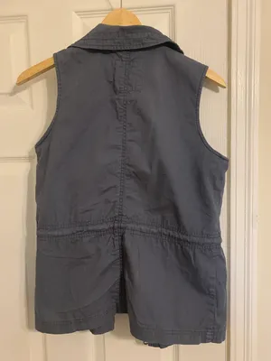 Gap Navy Cargo Vest thumbnail 2