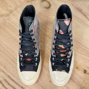Converse Chuck Taylor 70 High Floral Print Black Sneaker Size 6.5‎ Men 8.5 Women thumbnail 4