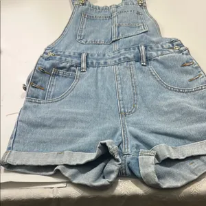 Light Blue Denim Overalls Size XS thumbnail 2