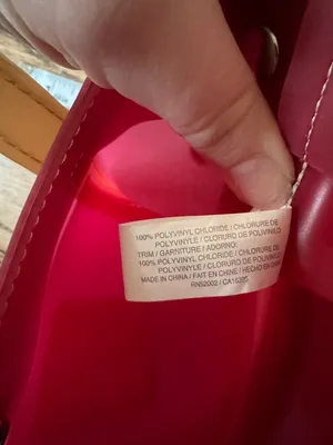 Y2K Vintage Liz Claiborne Jelly Mini Tote Bag Purse Pink PVC Clear Boat N Tote thumbnail 7
