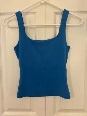SheIn blue tank top thumbnail 2