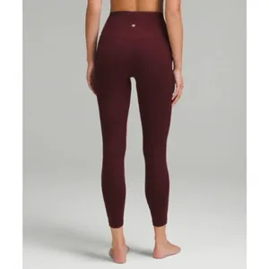 Lululemon Align Leggings Size 4 Garnet Burgundy thumbnail 2